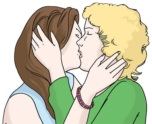 Küssen Frauen